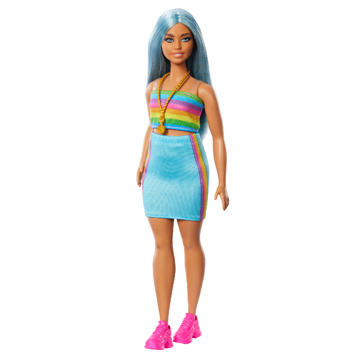 Búp Bê Thời Trang Fashionista - Cầu Vồng Đa Sắc BARBIE FBR37