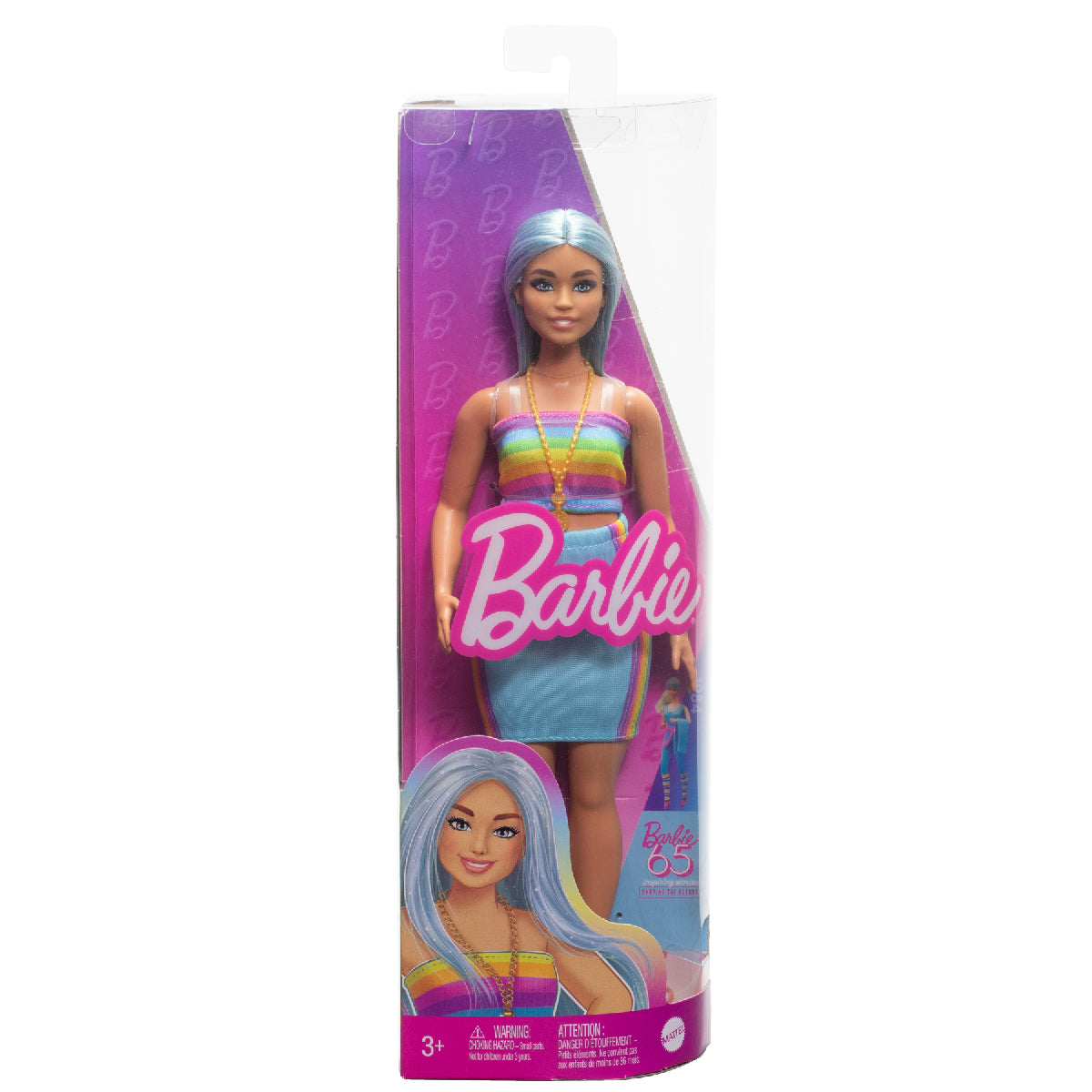 Búp Bê Thời Trang Fashionista - Cầu Vồng Đa Sắc BARBIE FBR37