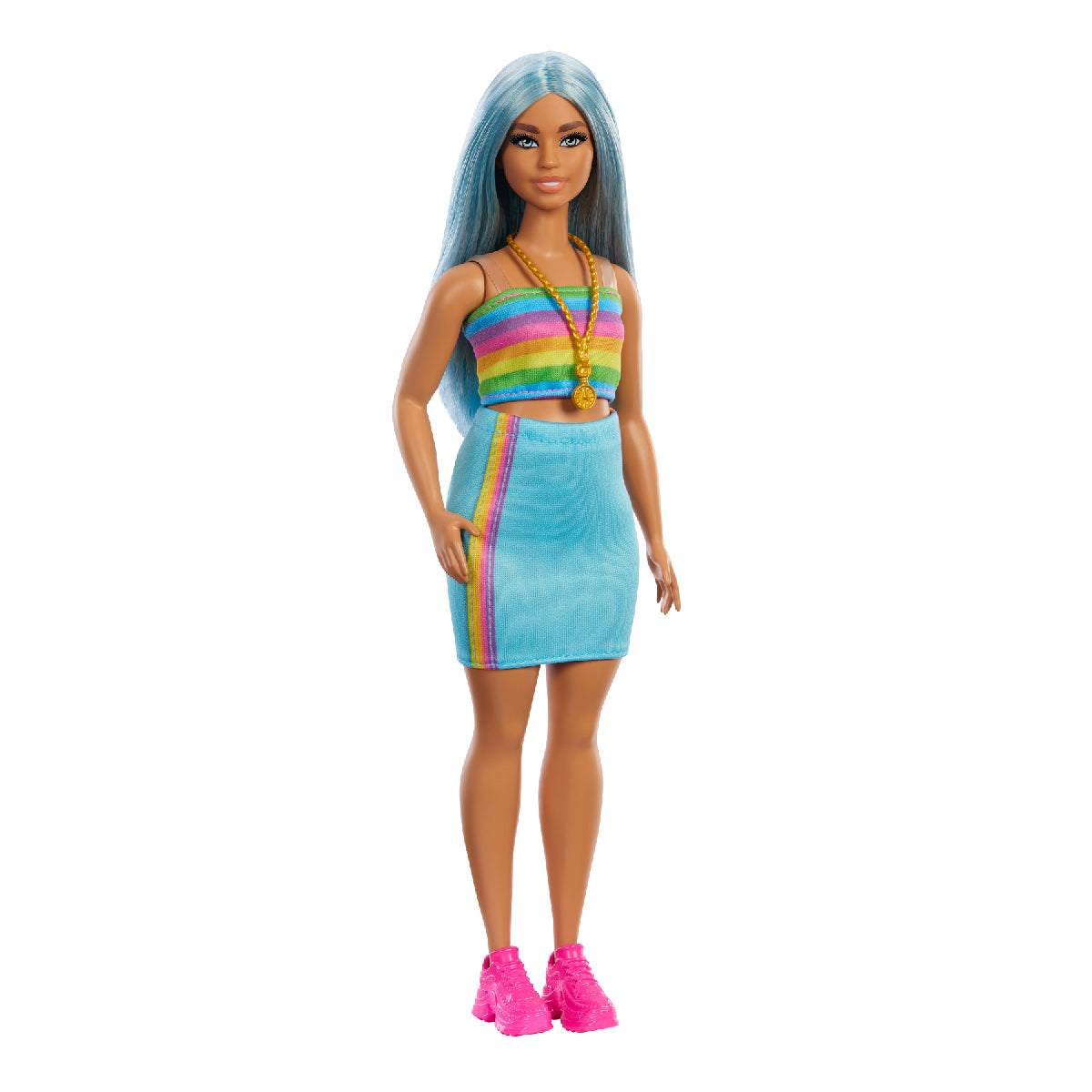 Búp Bê Thời Trang Fashionista - Cầu Vồng Đa Sắc BARBIE FBR37