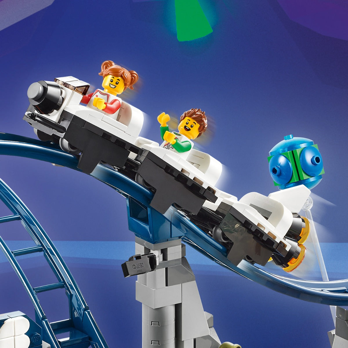Đồ chơi lắp ráp Tàu lượn siêu tốc không gian LEGO CREATOR 31142