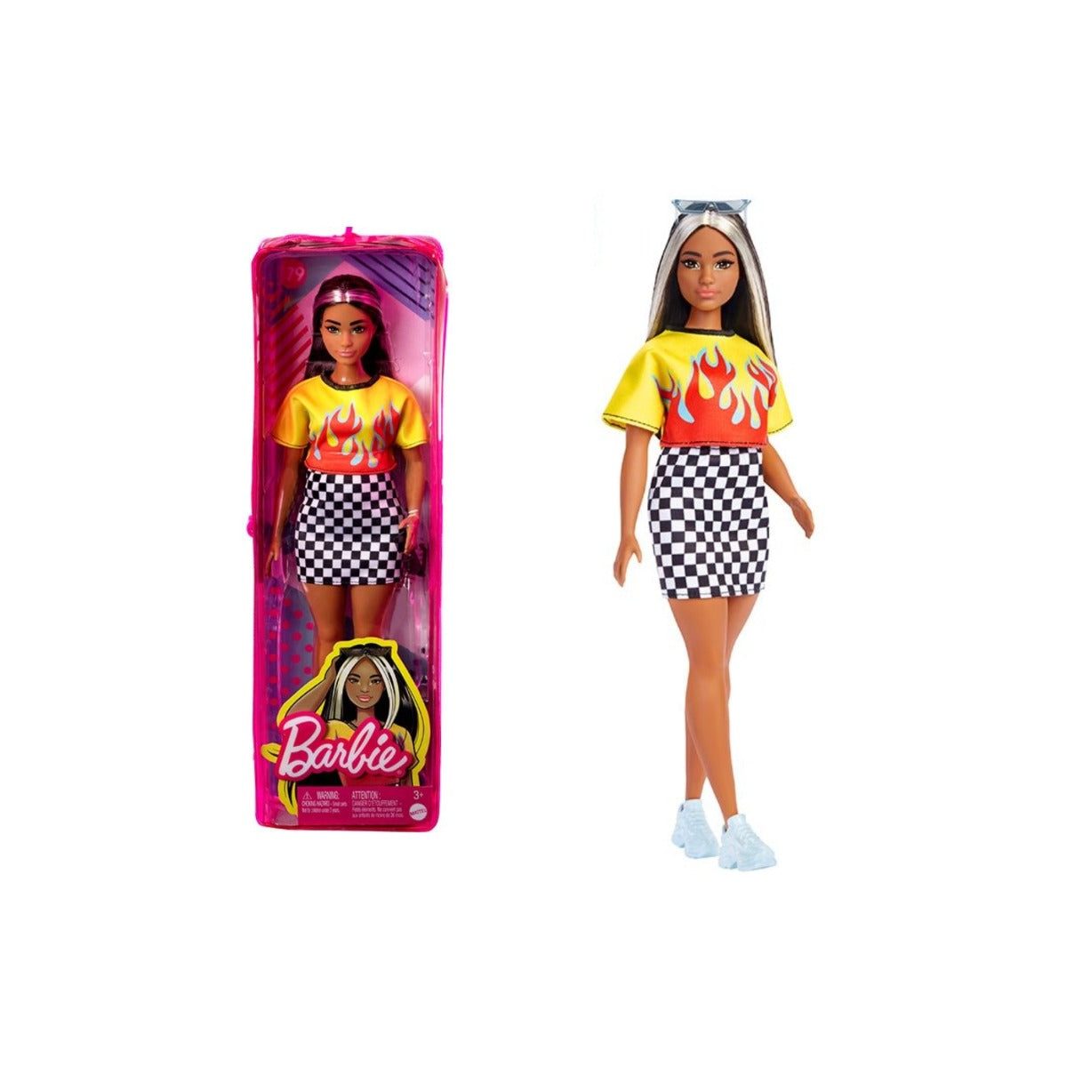 Búp bê thời trang Barbie - Flame Crop Top BARBIE FBR37