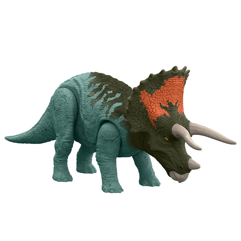 TRICERATOPS Dinosaur Model with sound JURASSIC WORLD MATTEL HDX17