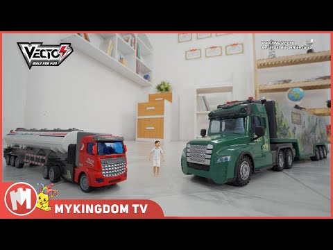 VECTO VTTT1009 remote control container truck toy