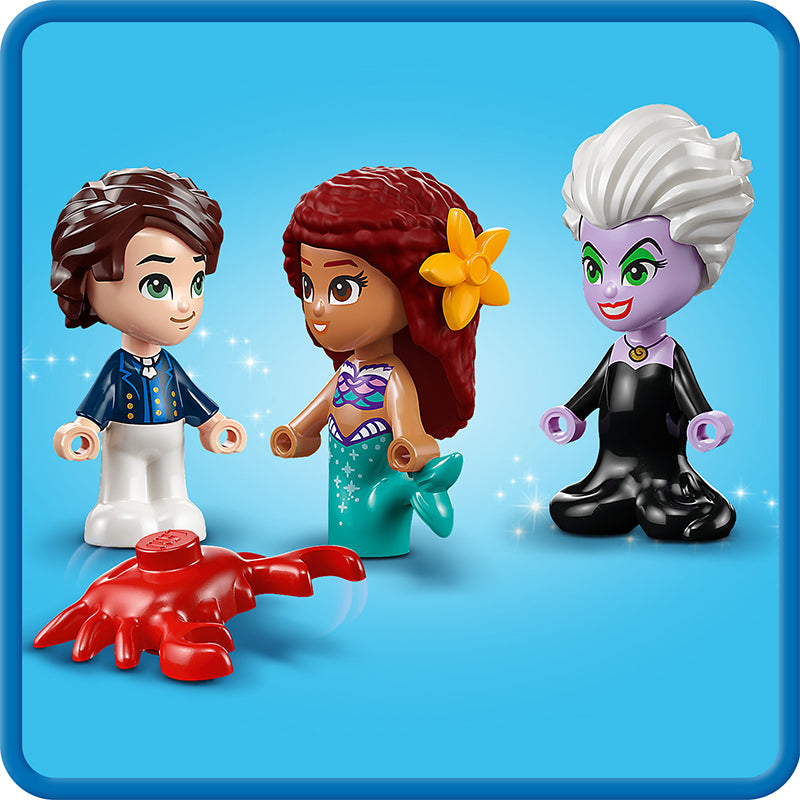 LEGO DISNEY PRINCESS Mermaid Adventure Story Building Toy 43213