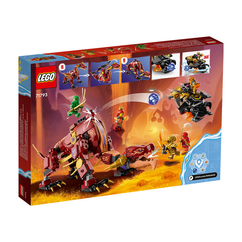 Đồ chơi lắp ráp Rồng thần dung nham Heatwave LEGO NINJAGO 71793