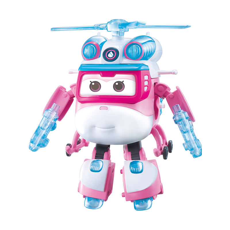 Robot Siêu Vệ Binh Dizzy Lốc Xoáy có đèn và âm thanh SUPERWINGS YW760924