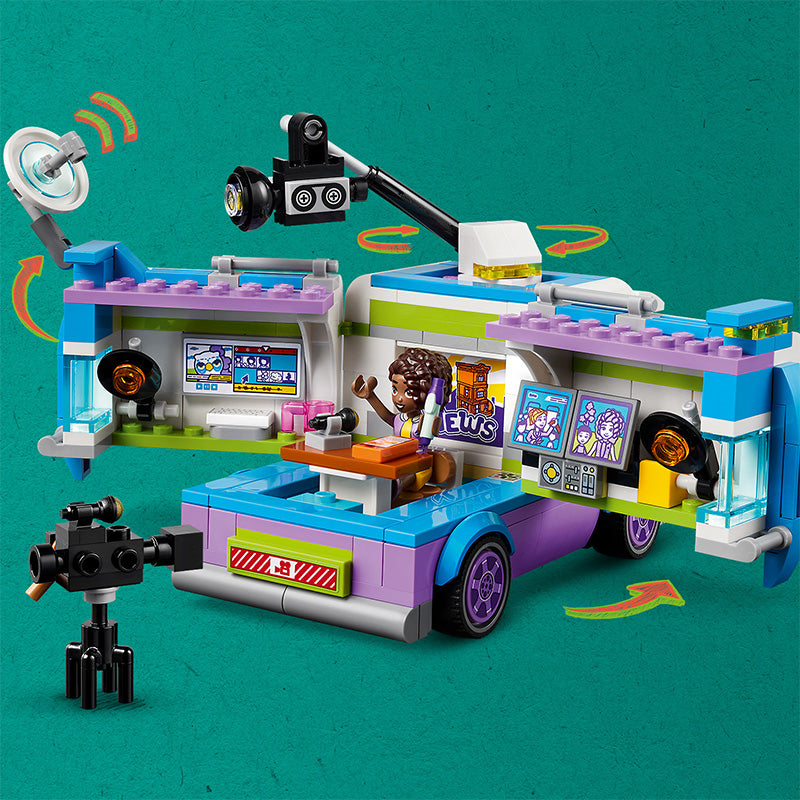 Đồ chơi lắp ráp Xe truyền hình lưu động LEGO FRIENDS 41749