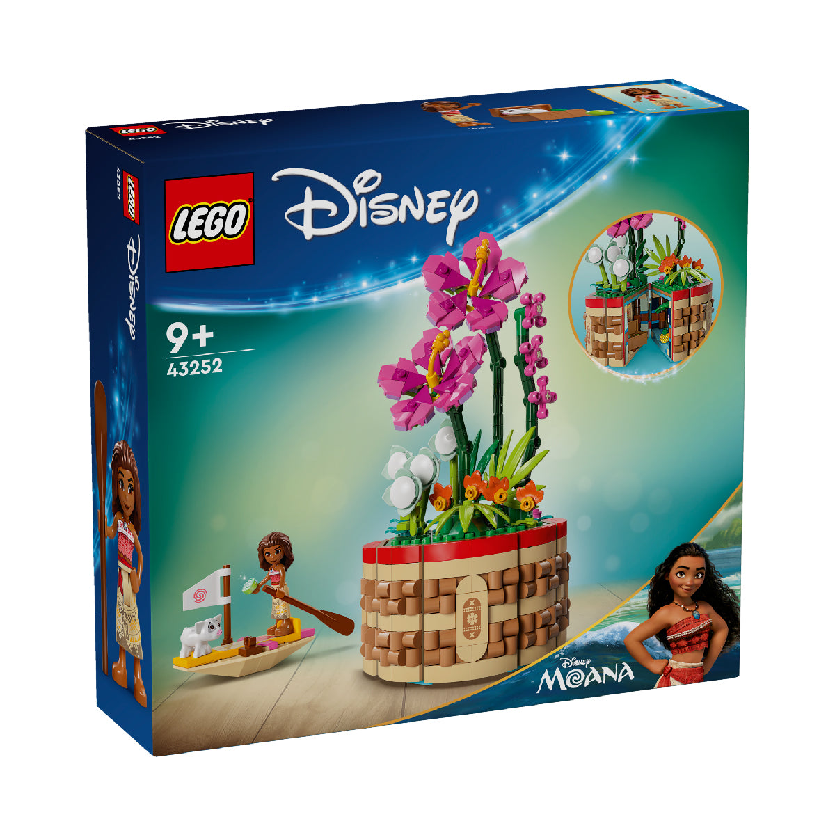 Đồ Chơi Lắp Ráp Chậu Hoa Của Moana LEGO DISNEY PRINCESS 43252 (619 chi tiết)