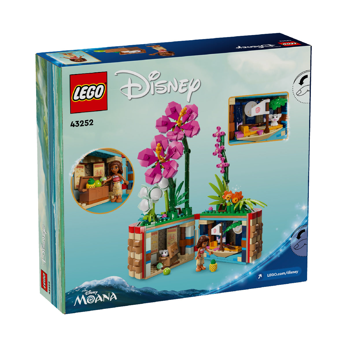 Đồ Chơi Lắp Ráp Chậu Hoa Của Moana LEGO DISNEY PRINCESS 43252 (619 chi tiết)