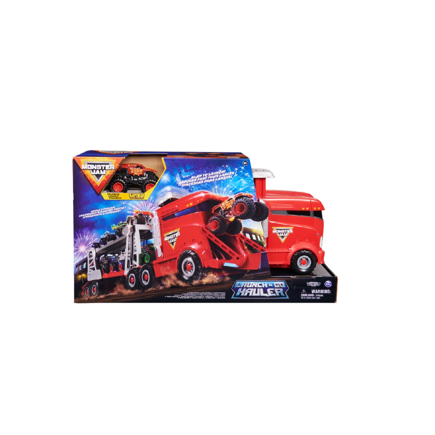 Chiến Xe Biến Hình Monster Jam N Go-Haulers MONSTER JAM 6066791