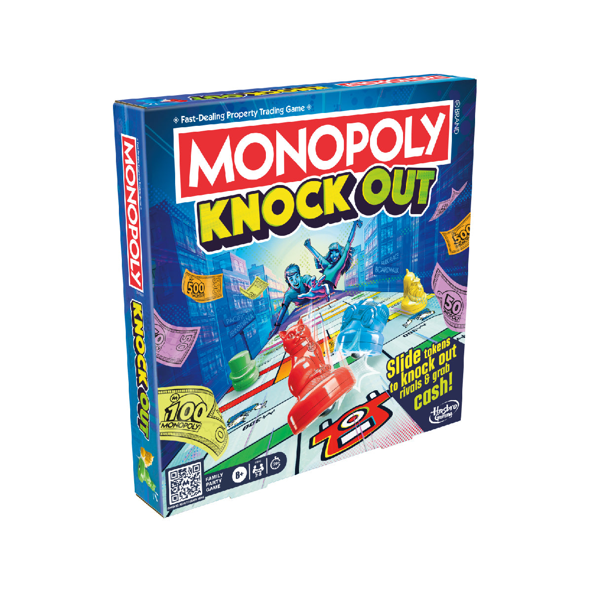 Bộ Đồ Chơi Cờ Tỷ Phú Knockout Monopoly F8995