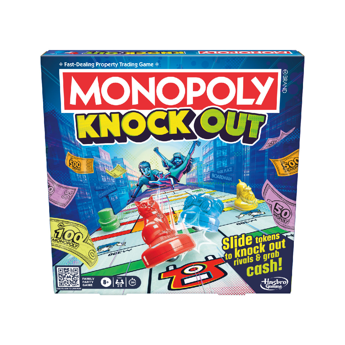 Bộ Đồ Chơi Cờ Tỷ Phú Knockout Monopoly F8995