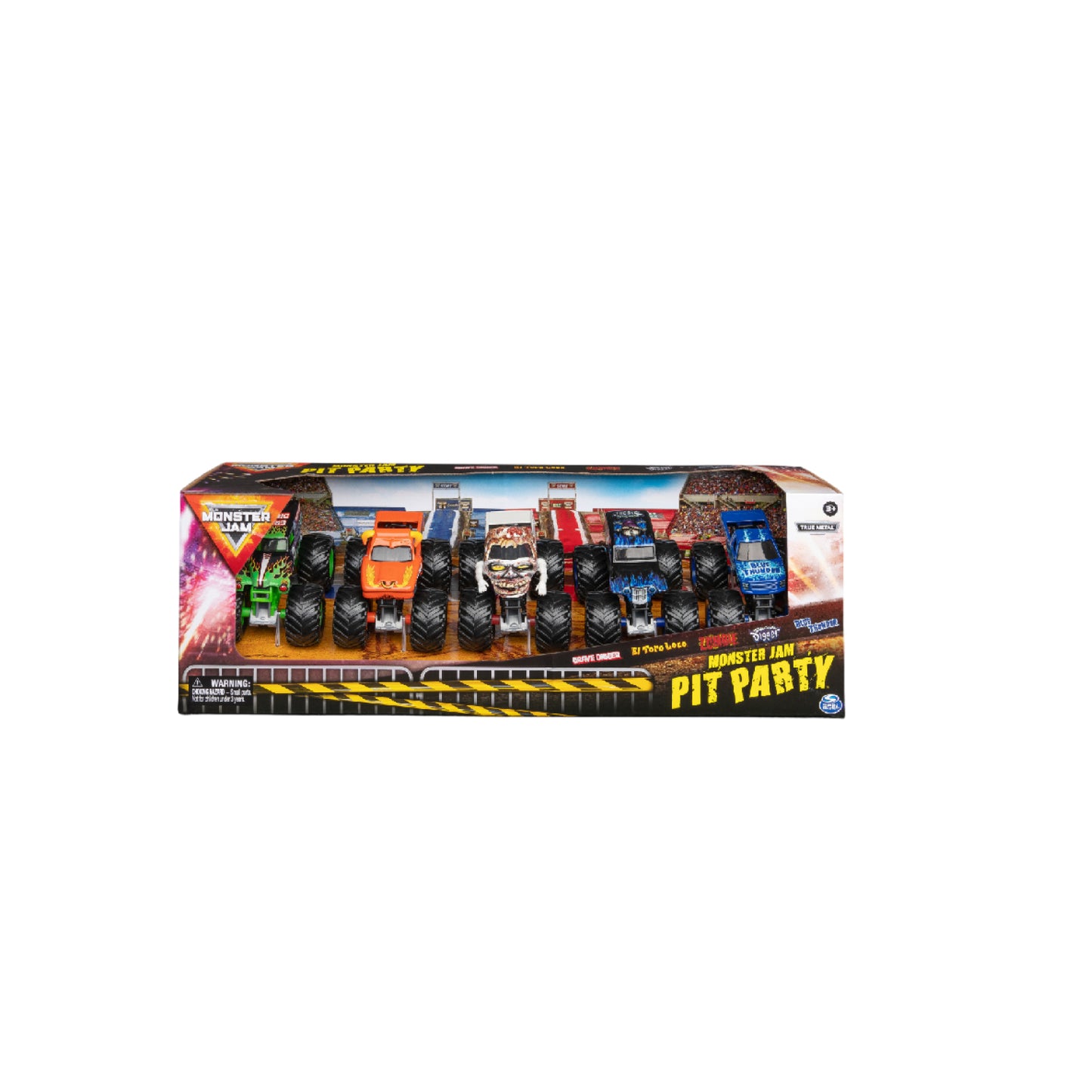 Combo of 5 Monster Jam vehicles MONSTER JAM 6067971