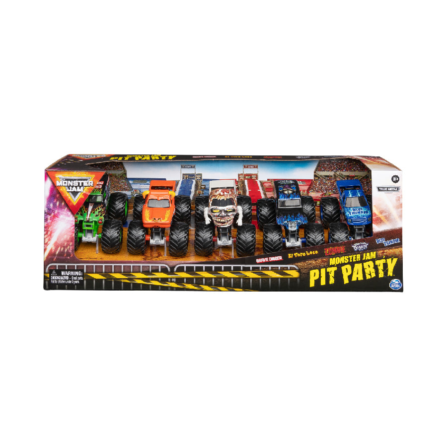 Combo of 5 Monster Jam vehicles MONSTER JAM 6067971