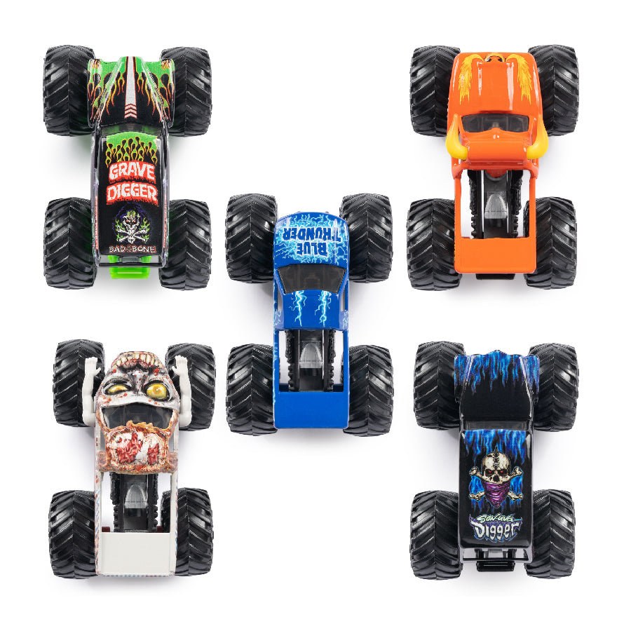 Combo of 5 Monster Jam vehicles MONSTER JAM 6067971