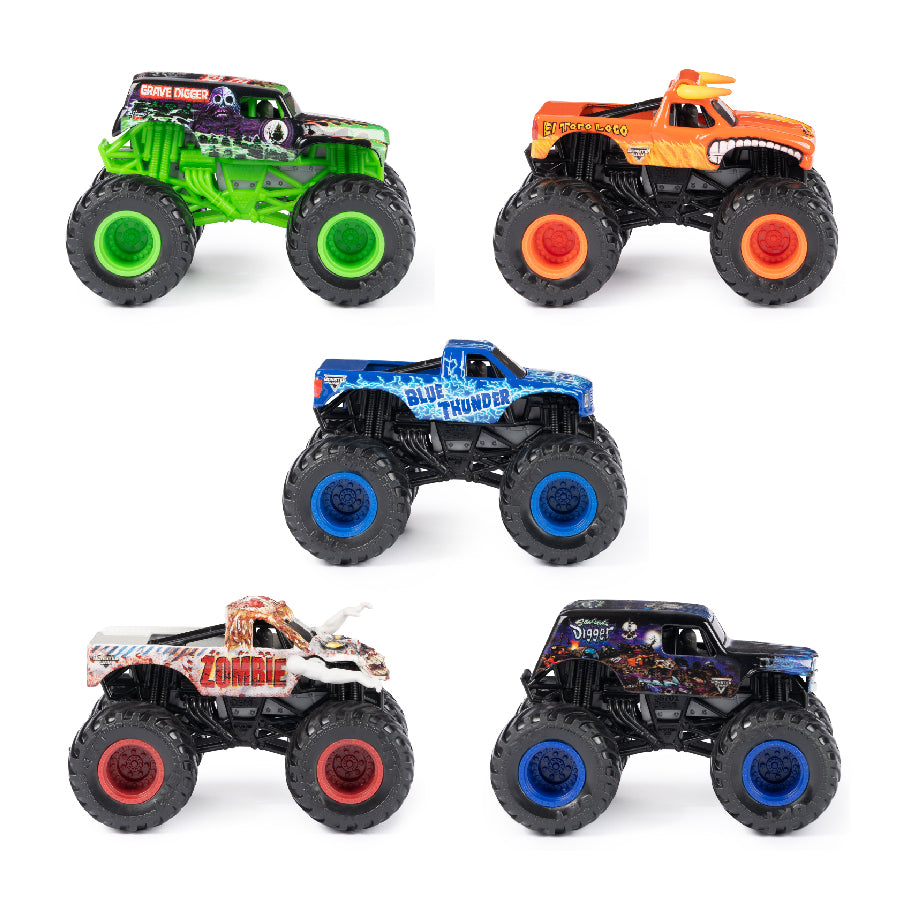 Combo of 5 Monster Jam vehicles MONSTER JAM 6067971