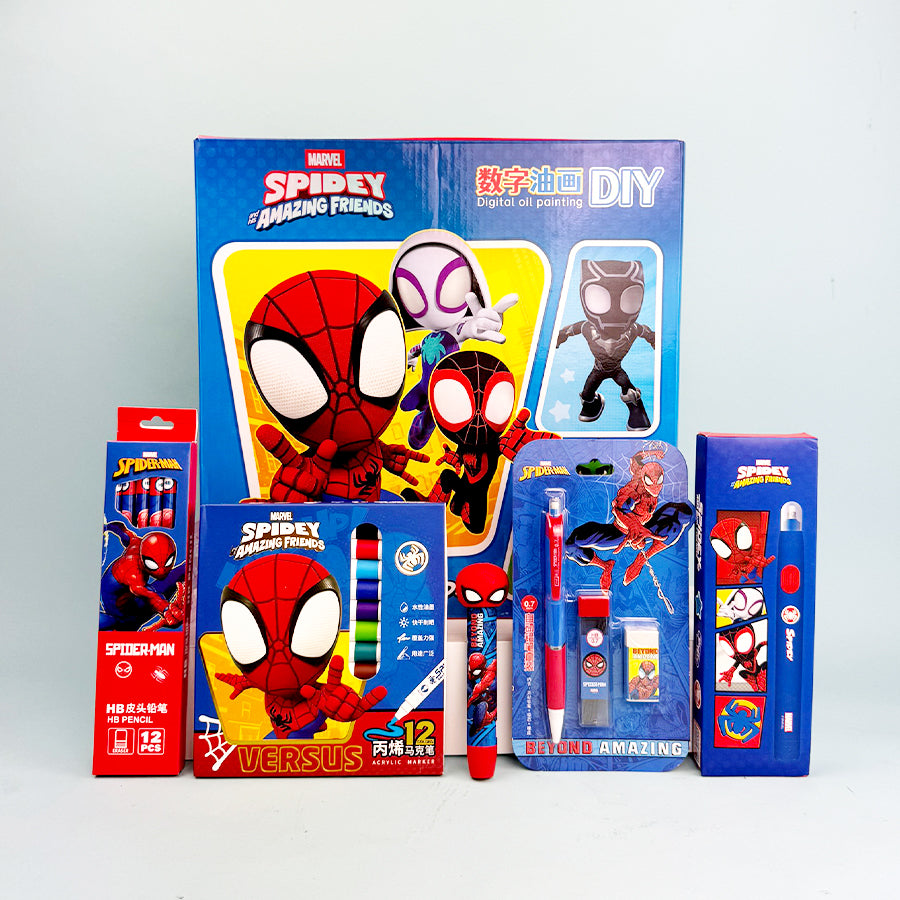 Combo Bút Chì Bấm Spider-Man Unimass A73006-A1S