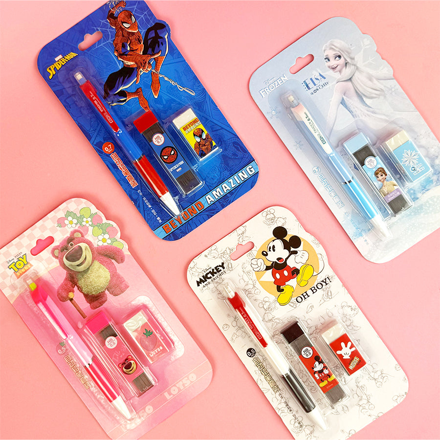 Combo Bút Chì Bấm Mickey Mouse Unimass A73067-M1S