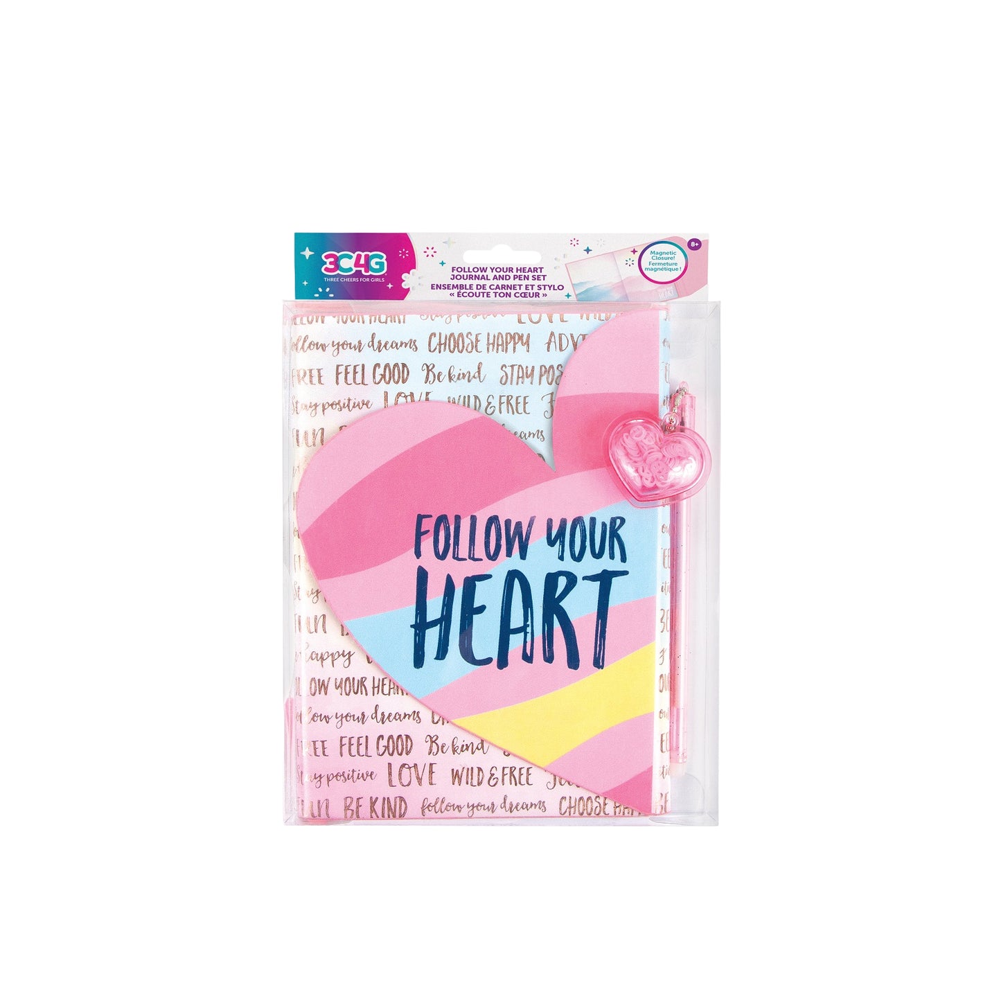 Combo sổ và bút Follow Your Heart 3C4G 12043