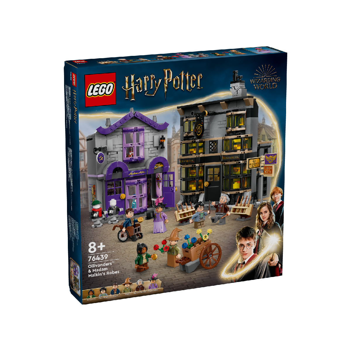 Cửa Hàng Đũa Phép Và Cửa Hàng Áo Choàng Phép Thuật LEGO HARRY PORTER 76439 (744 chi tiết)