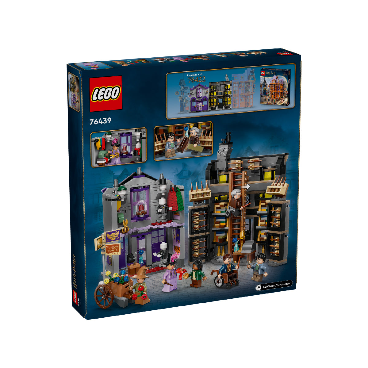 Cửa Hàng Đũa Phép Và Cửa Hàng Áo Choàng Phép Thuật LEGO HARRY PORTER 76439 (744 chi tiết)