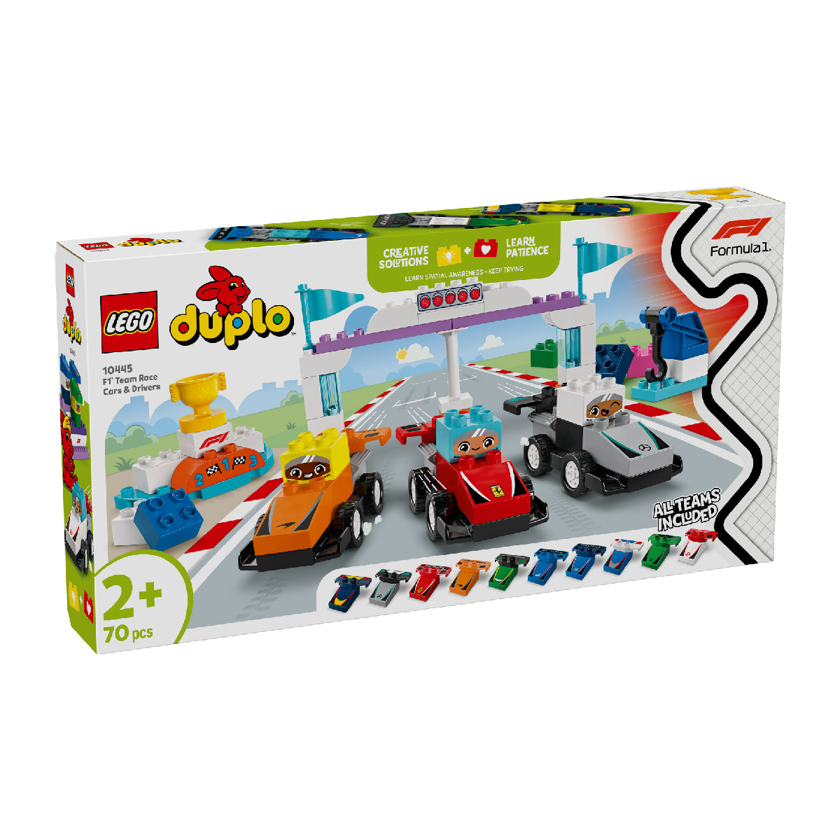 Đồ Chơi Lắp Ráp Cuộc Đua Xe Kỳ Thú LEGO DUPLO 10445