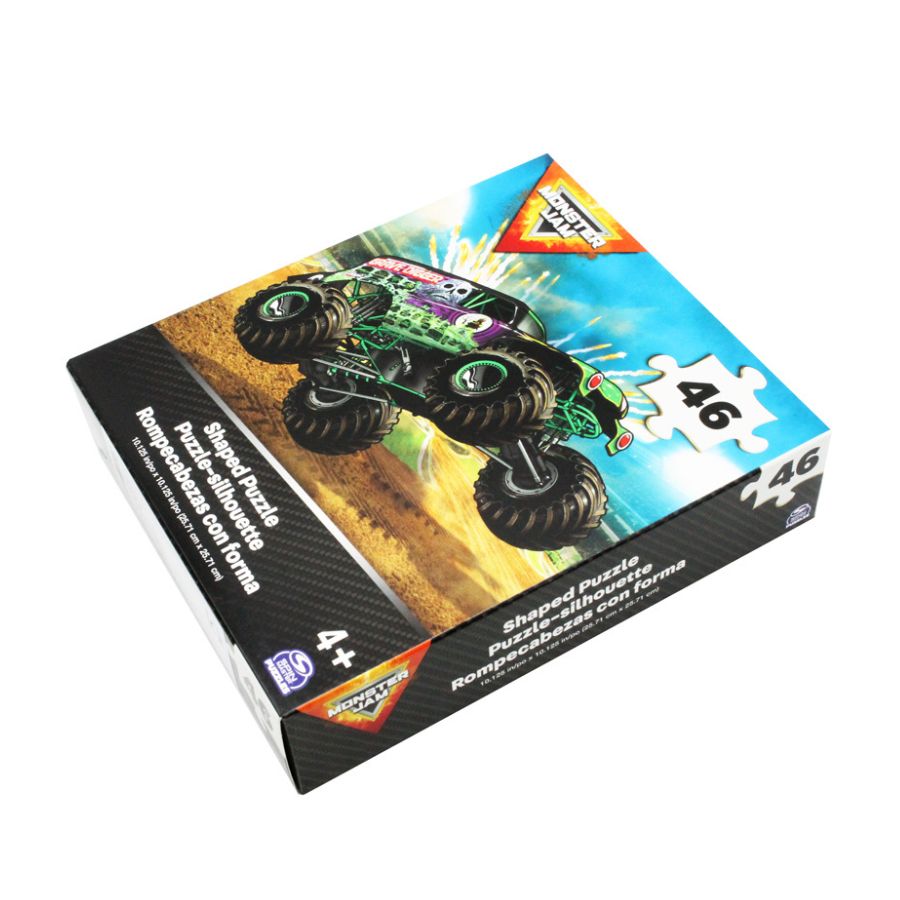 46-piece shape puzzle set - Monster Jam SPIN GAMES 20140868