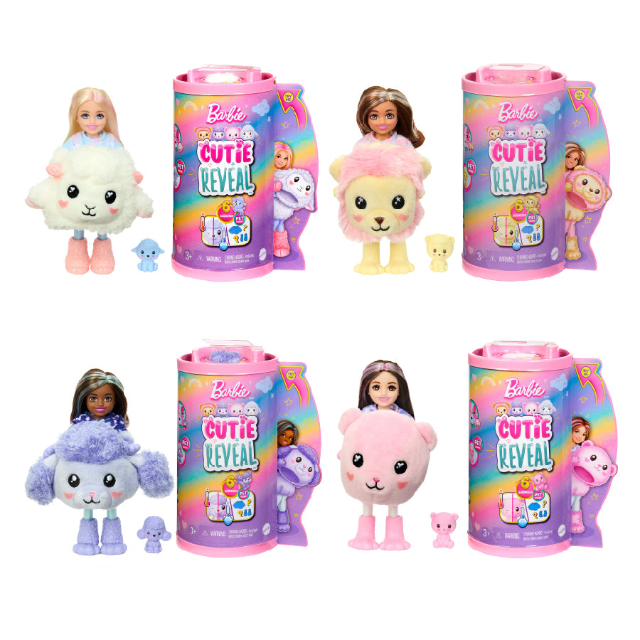 Búp bê Chelsea Cutie Reveal - Baby Lion BARBIE HKR17