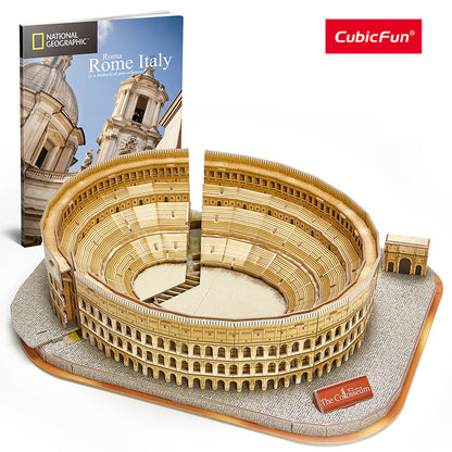 Nat Geo 3D puzzle children's toy: Colosseum PUZZLES DS0976H