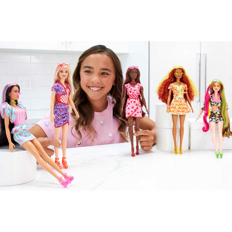 Búp bê Barbie Đổi Màu -  Phiên bản Thời Trang Trái Cây BARBIE HJX49