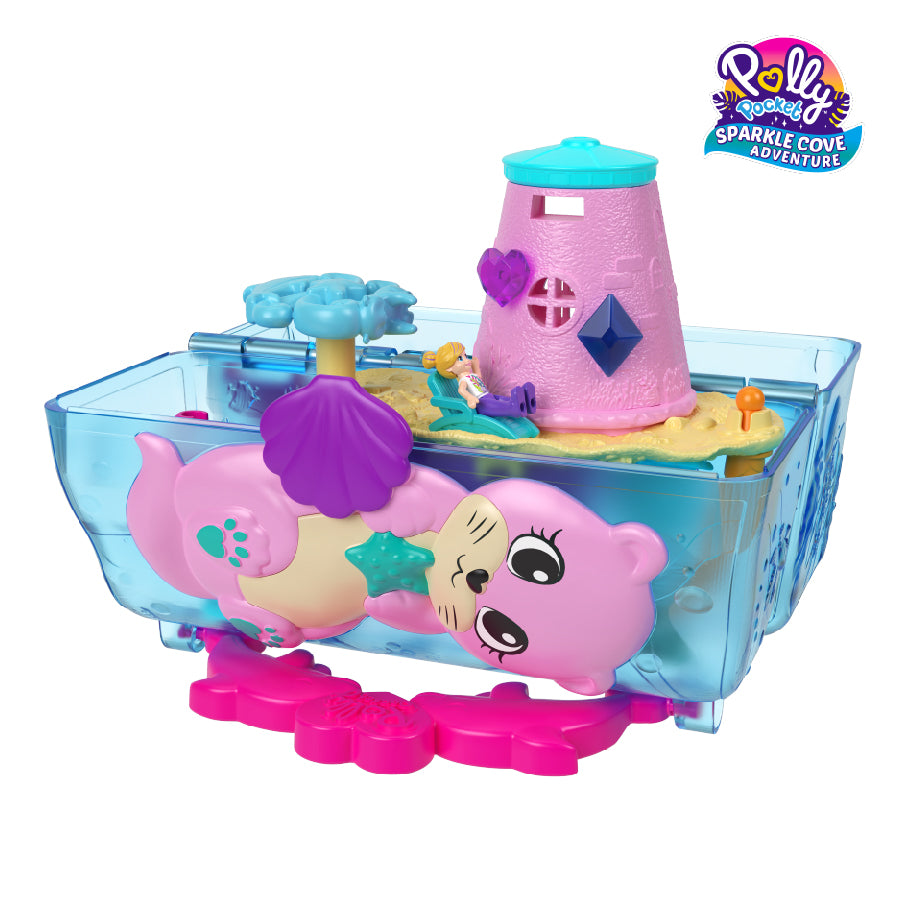 Polly Pocket và Thế Giới Thủy Cung Của Chú Rái Cá Hồng POLLY POCKET HKV47