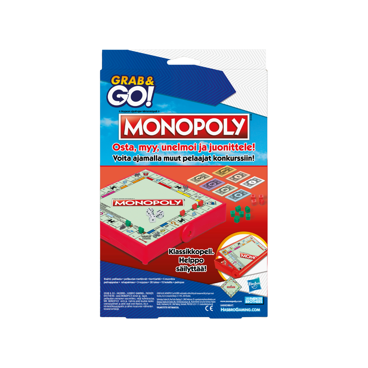 Đồ Chơi Cơ Bản - Grab & Go MONOPOLY F8256