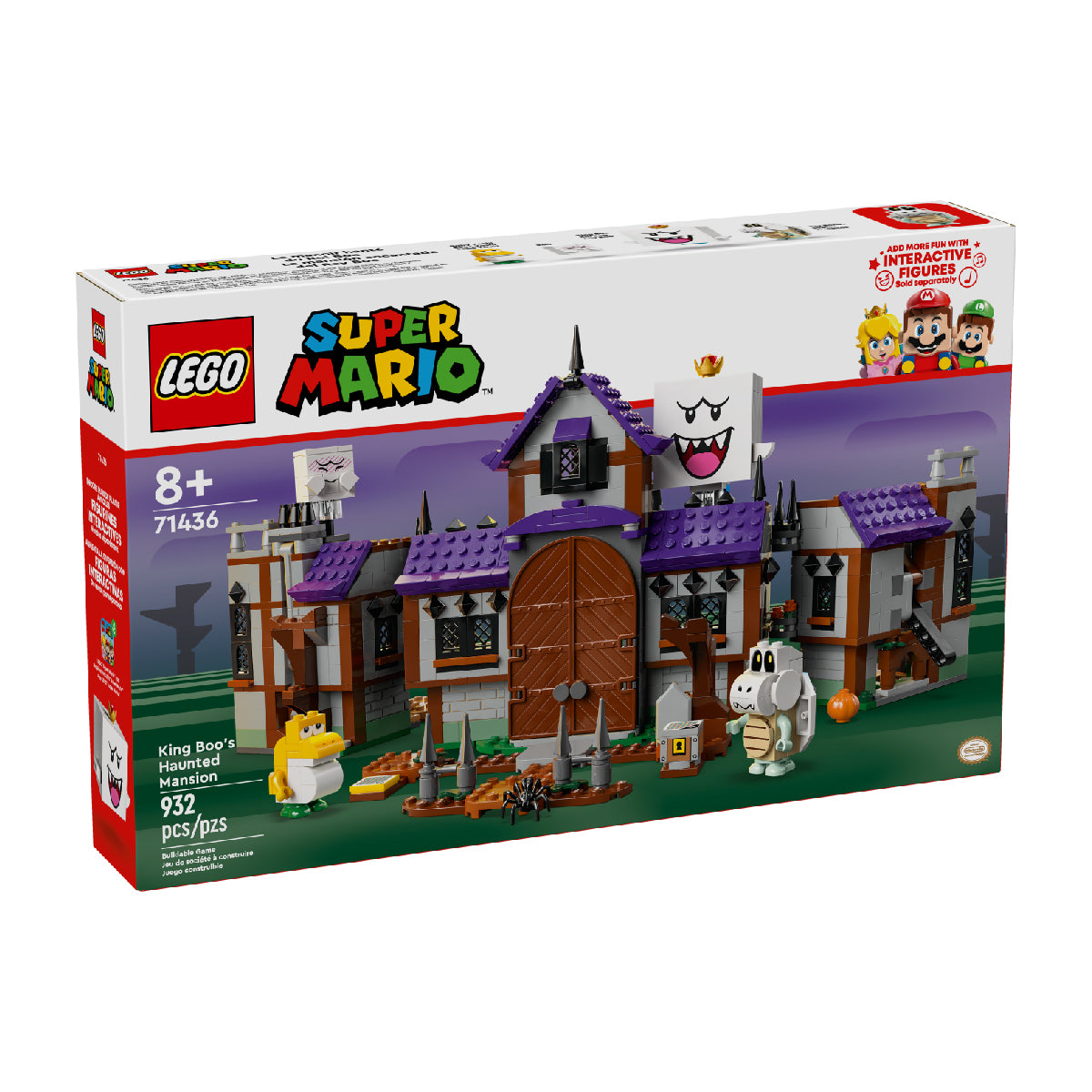 Đồ Chơi Lắp Ráp Biệt Thự Của Vua Boo LEGO SUPER MARIO 71436 (932 chi tiết)