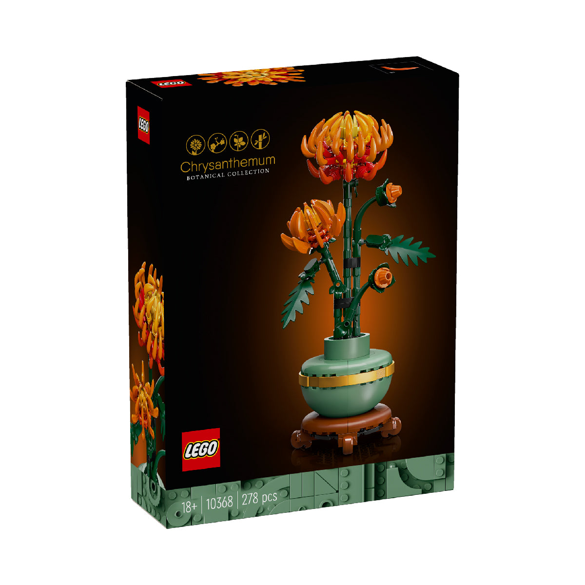 Đồ Chơi Lắp Ráp Chậu Hoa Cúc Đại Đóa LEGO BOTANICALS 10368 (278 Chi Tiết)