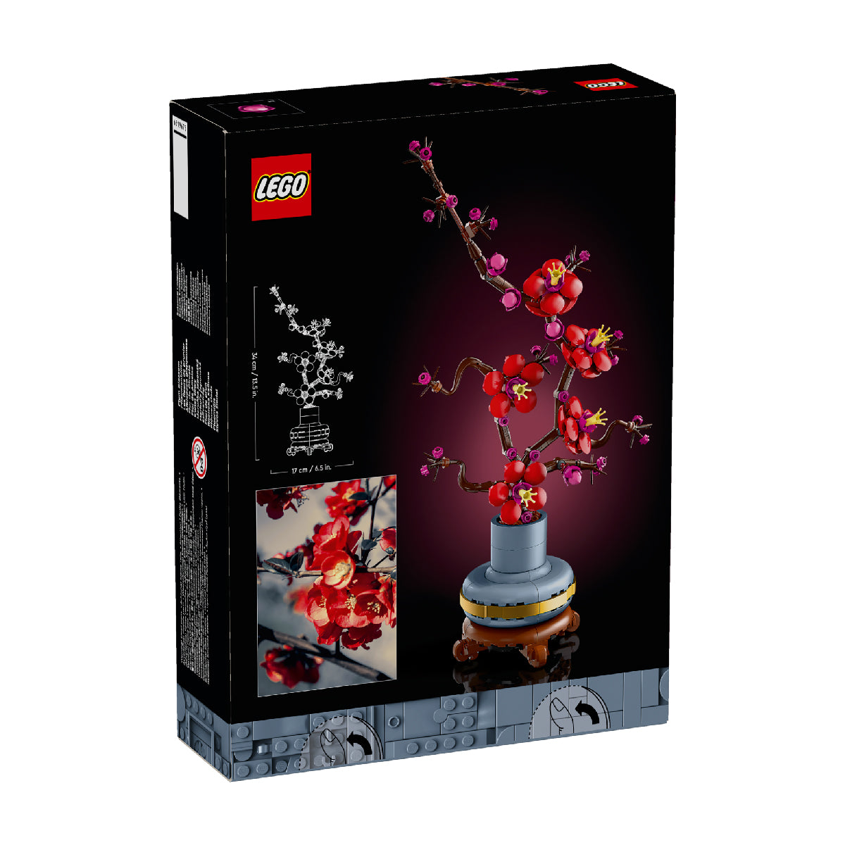 Đồ Chơi Lắp Ráp Chậu Hoa Đào LEGO BOTANICALS 10369 (327 Chi Tiết)