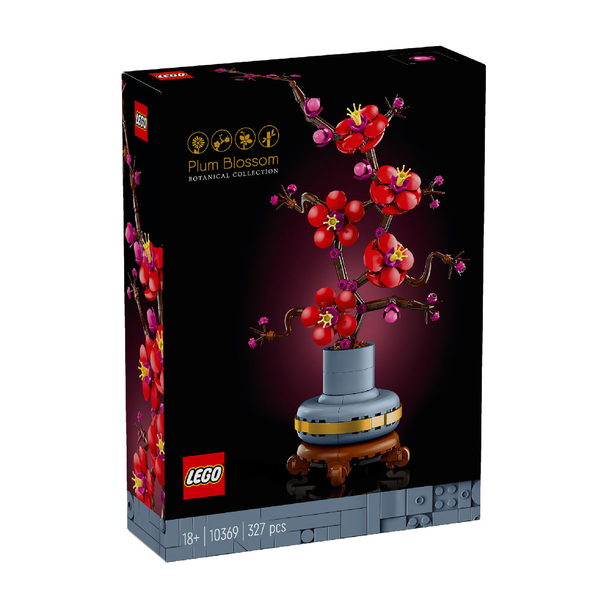 Đồ Chơi Lắp Ráp Chậu Hoa Đào LEGO BOTANICALS 10369 (327 Chi Tiết)