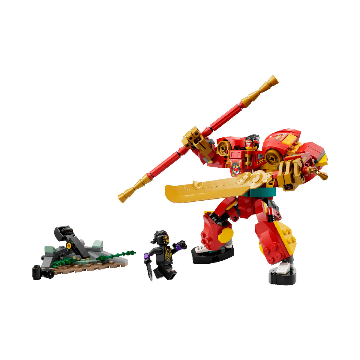 Đồ Chơi Lắp Ráp Chiến Giáp Kết Hợp LEGO MONKIE KID 80040 (277 chi tiết)