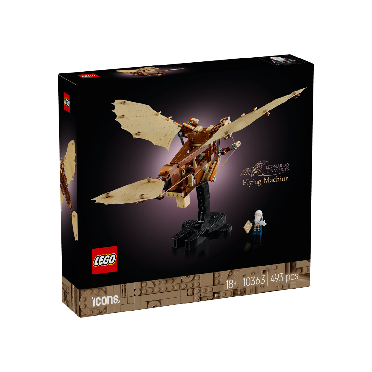 Đồ Chơi Lắp Ráp Cỗ Máy Bay Của Da Vinci LEGO ADUTLS 10363