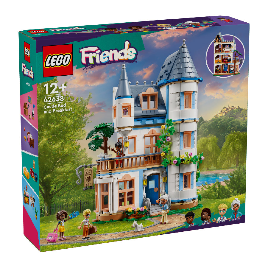 Đồ Chơi Lắp Ráp Khách Sạn Cổ Điển Kiểu Pháp LEGO FRIENDS 42638 (1311 chi tiết)