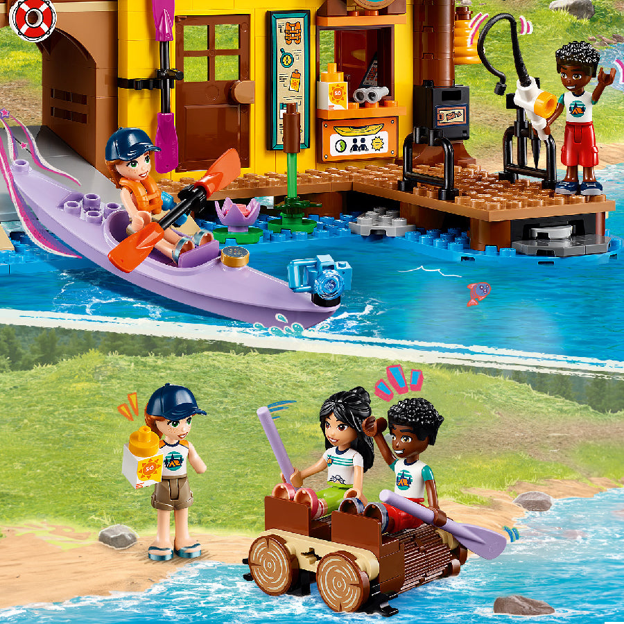 Đồ Chơi Lắp Ráp Khu Cắm Trại Môn Thể Thao Nước LEGO FRIENDS 42626 (628 chi tiết)