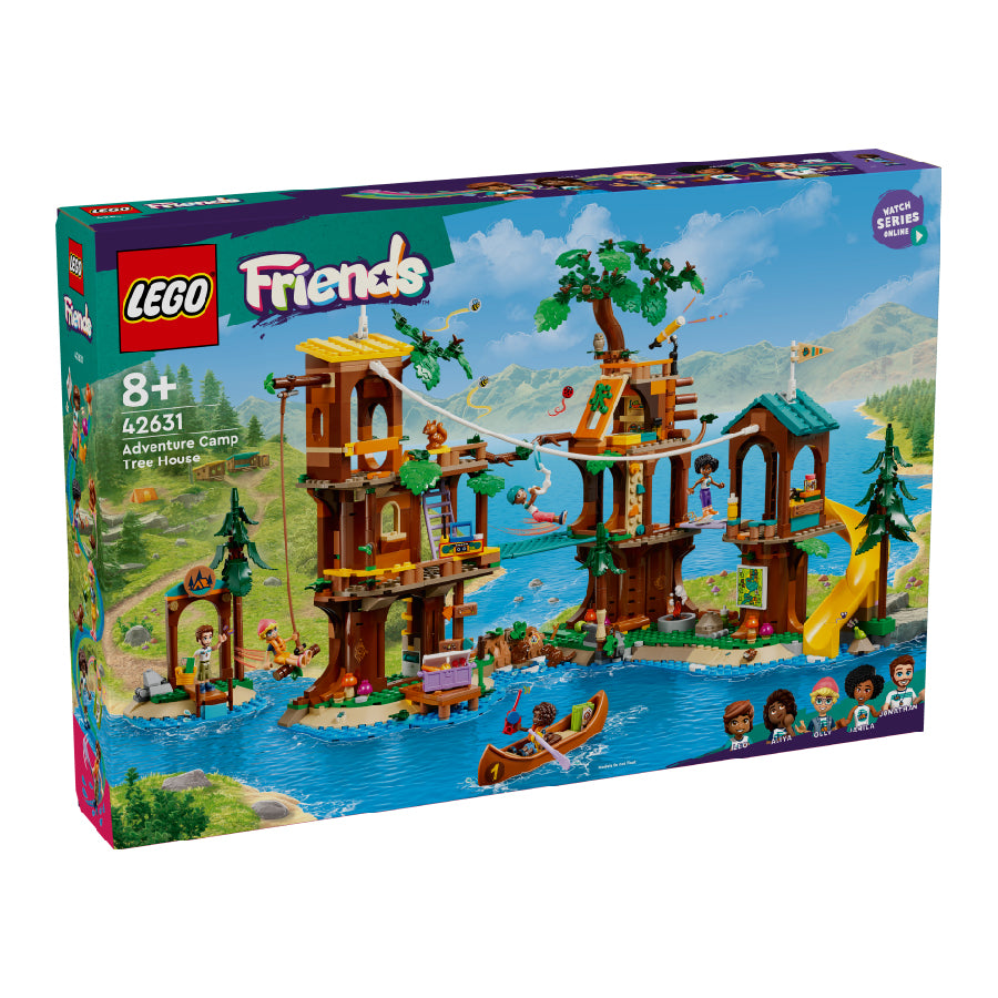 Đồ Chơi Lắp Ráp Khu Nhà Cắm Trại Trên Cây LEGO FRIENDS 42631 (1128 chi tiết)