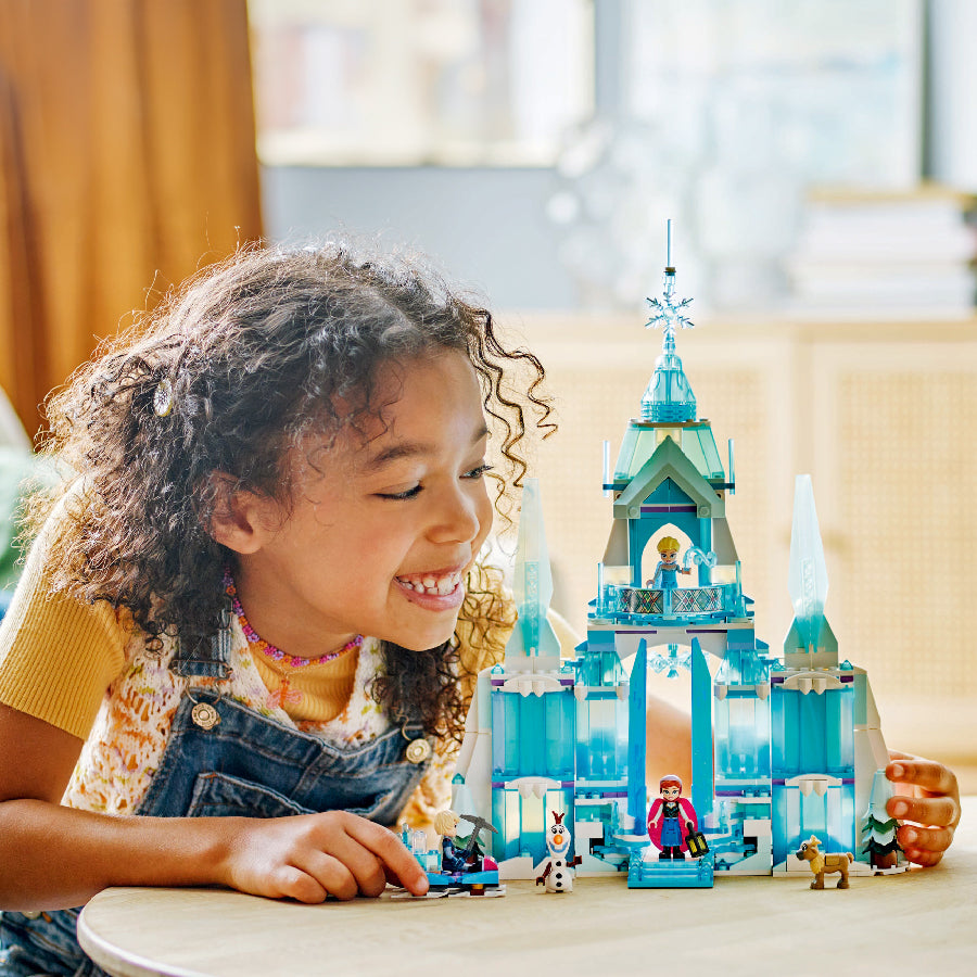 Đồ Chơi Lắp Ráp Lâu Đài Băng Của Công Chúa Elsa LEGO DISNEY PRINCESS 43244 (630 chi tiết)