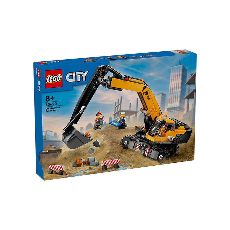 LEGO CITY 60420 Crawler Excavator Assembly Toy (633 parts)