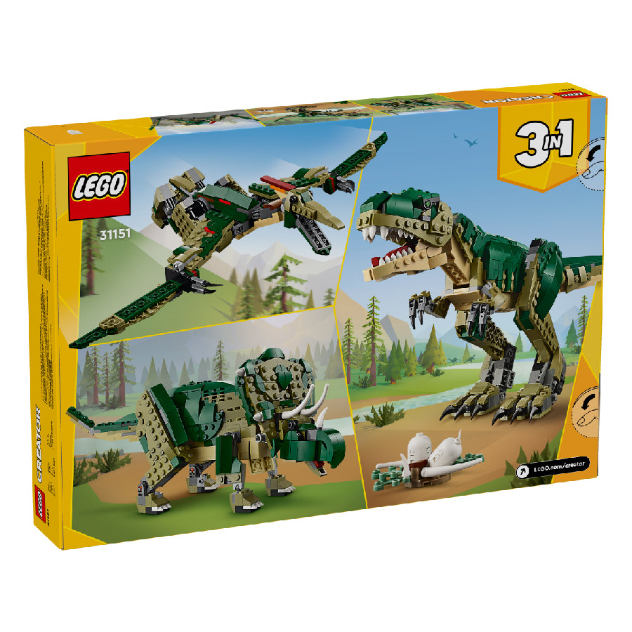 Đồ Chơi Lắp Ráp Mô Hình Khủng Long T.Rex LEGO CREATOR 31151 (626 chi tiết)