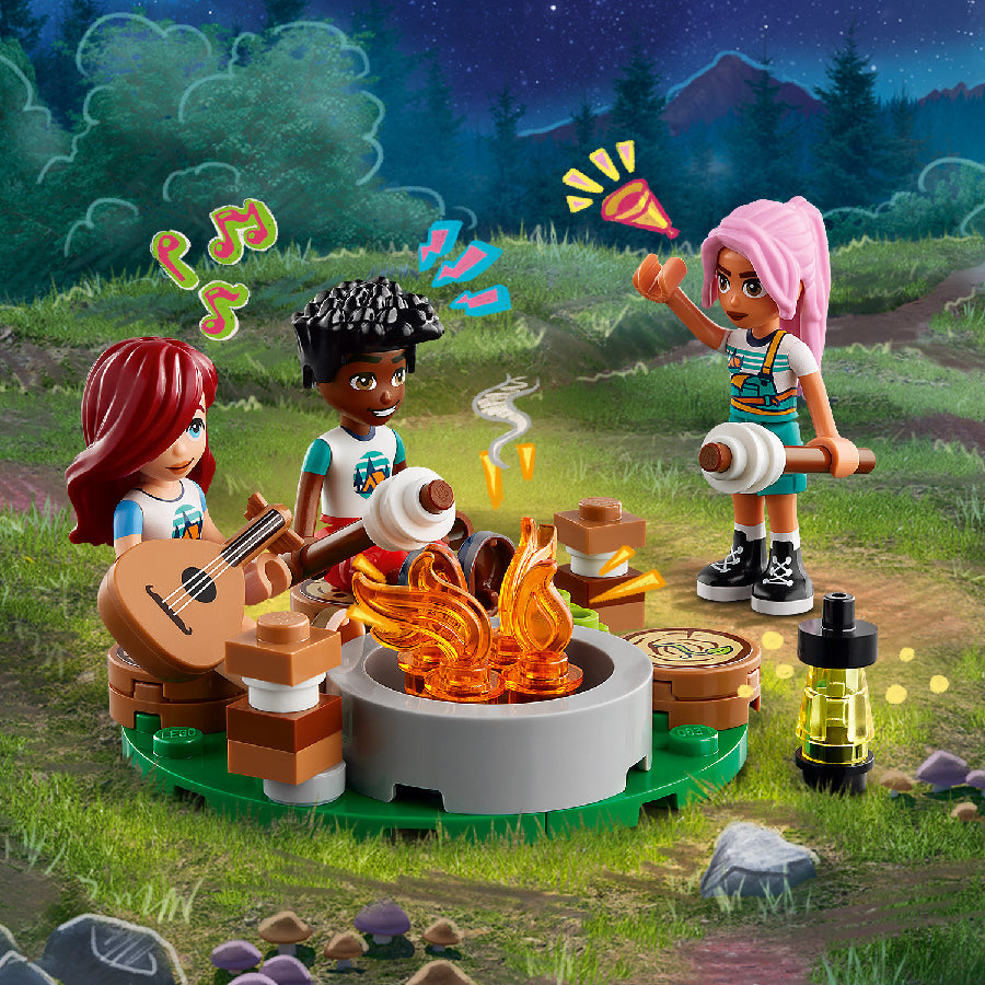 Đồ Chơi Lắp Ráp Nhà Gỗ Cắm Trại LEGO FRIENDS 42624 (437 chi tiết)