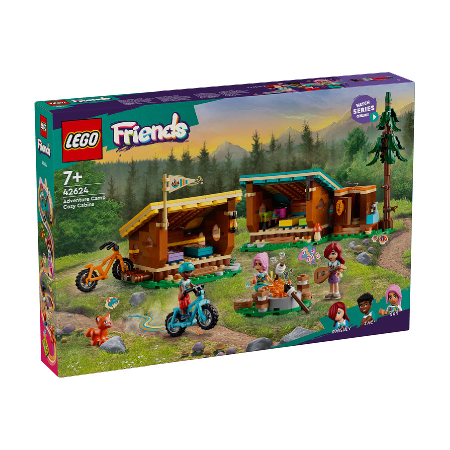 Đồ Chơi Lắp Ráp Nhà Gỗ Cắm Trại LEGO FRIENDS 42624 (437 chi tiết)