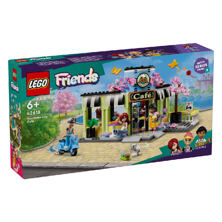 Heartlake City Coffee Shop LEGO FRIENDS 42618 Assembling Toy (426 parts)