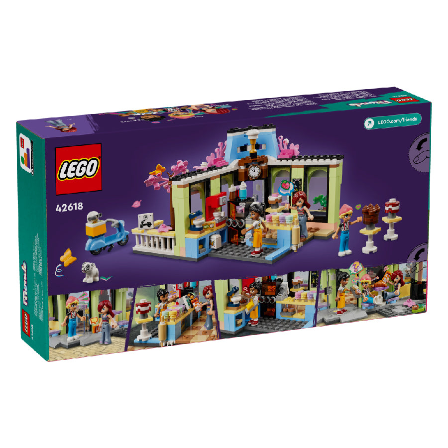 Heartlake City Coffee Shop LEGO FRIENDS 42618 Assembling Toy (426 parts)