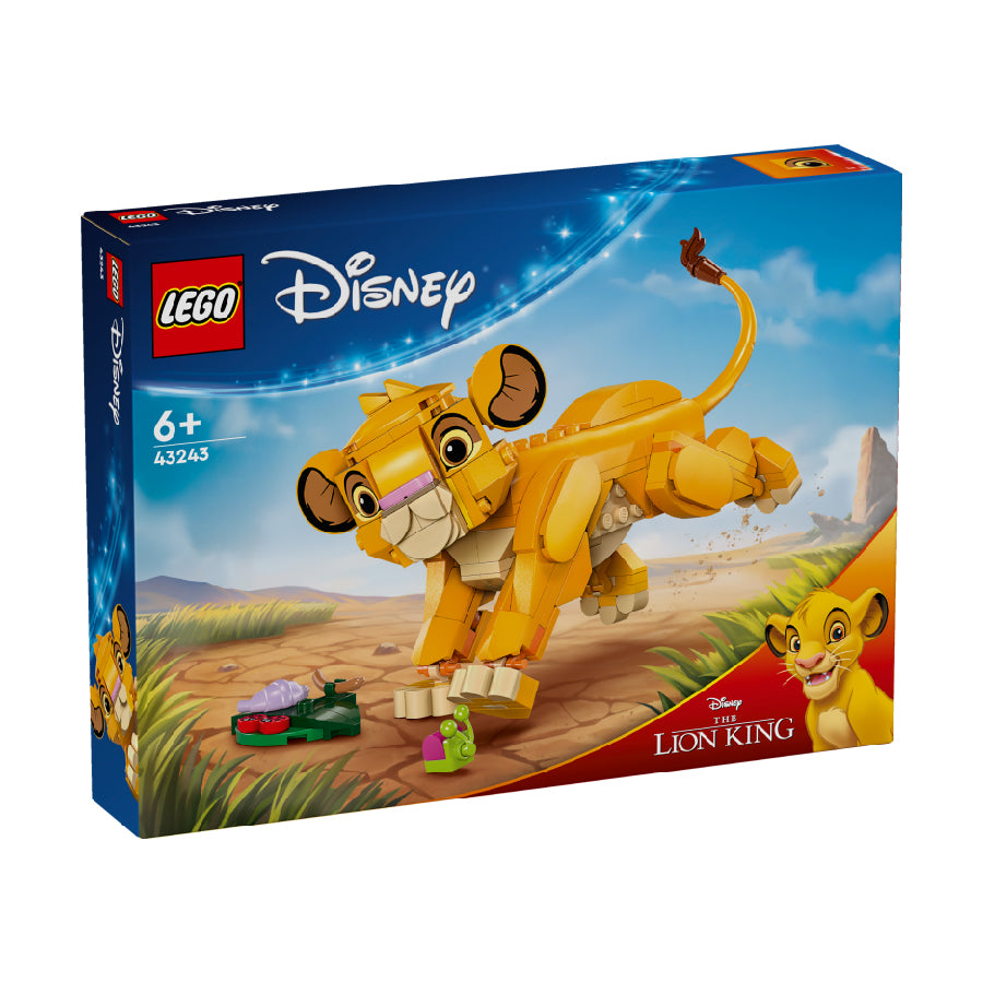 LEGO DISNEY PRINCESS The Lion King Simba Assembly Toy 43243 (222 parts)