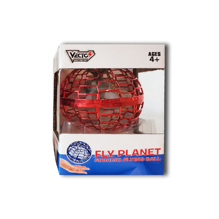 Đồ chơi quả cầu bay ma thuật Flyplanet (Đỏ) VECTO VT1683